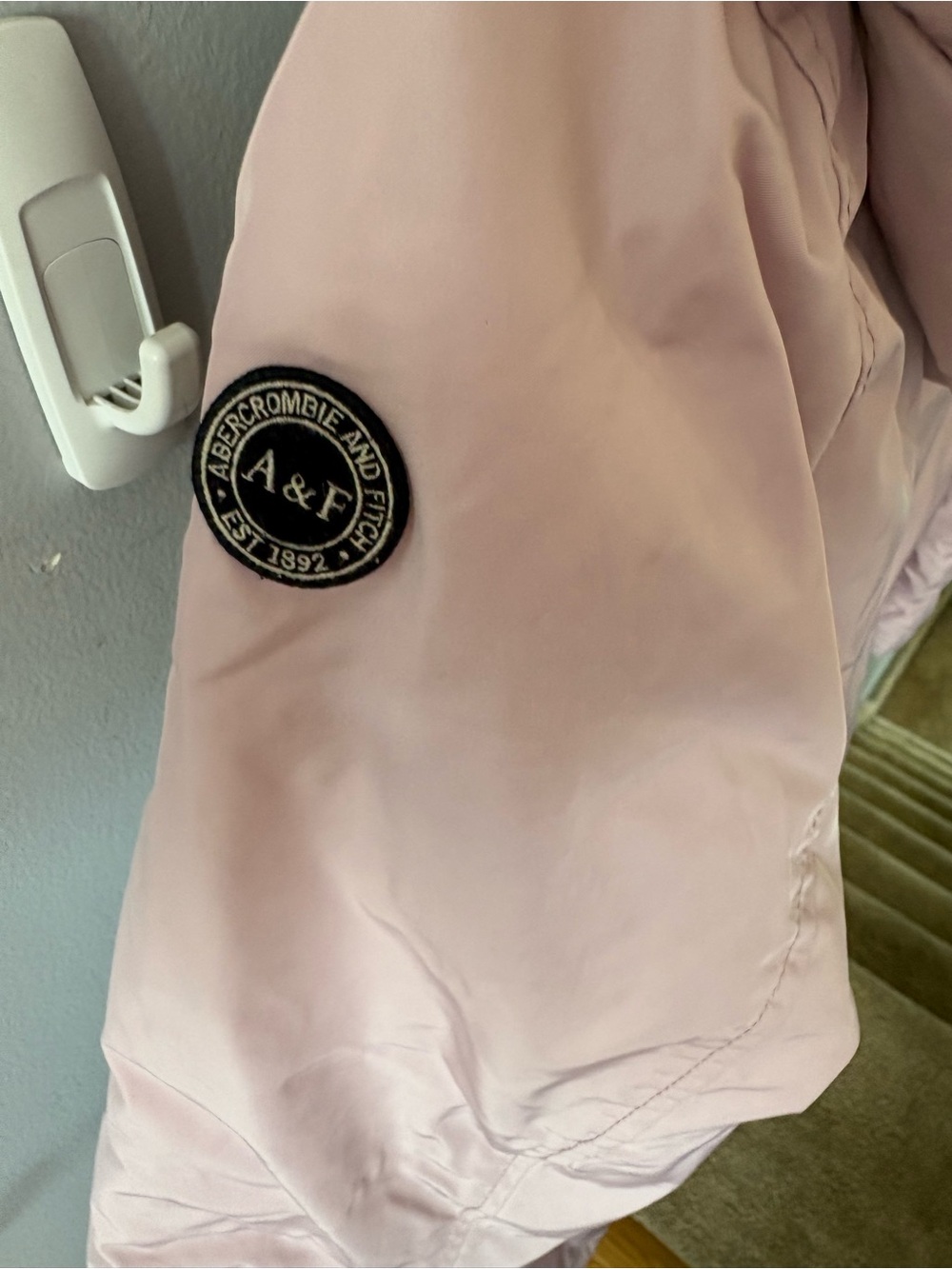 Abercrombie & Fitch Pink Faux-Fur Lined Puffer Parka - Picture 2 of 7